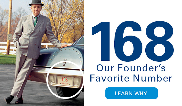 168: Our Founder’s Favorite Number